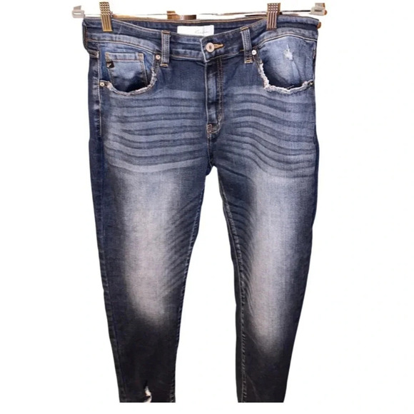 KanCan Dark Wash Skinny Jeans Size 13/30 - Picture 2 of 7